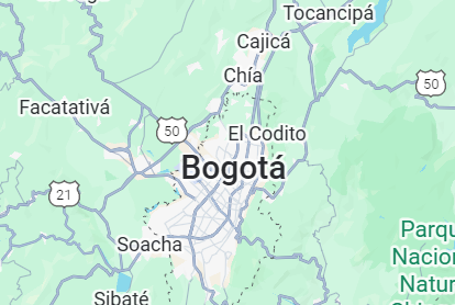 Mapa de cobertura de red móvil (incluye tabs 3G/4G/5G y selectores Departamento/Ciudad)